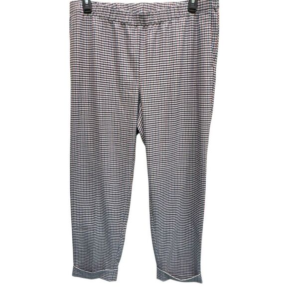 J. Jill Pull-On Houndstooth Ponte Pants - Size 18 - Picture 2 of 8